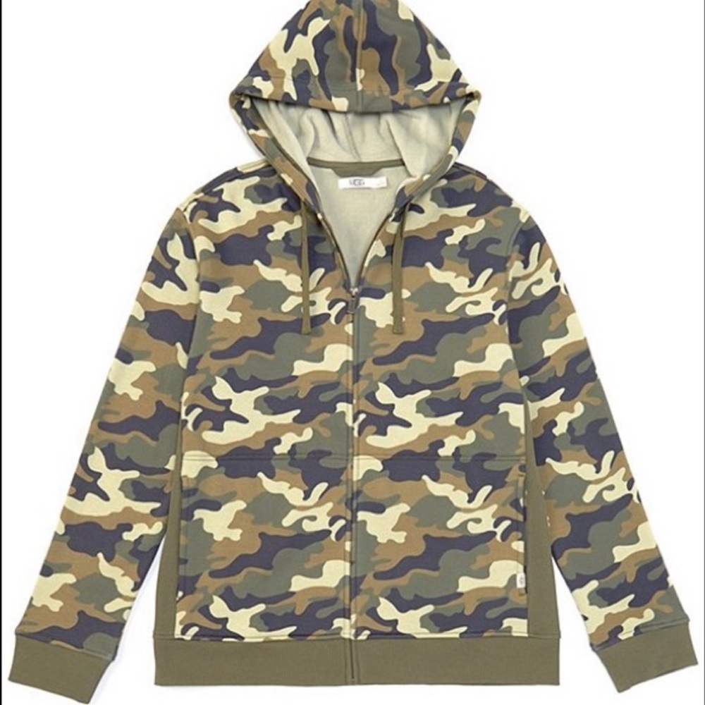 🍃🔆 UGG® Australia Camo Gordon Full-Zip Hoodie🔆🍃 - Picture 5 of 12